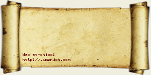 Koča Rasjanin vizit kartica